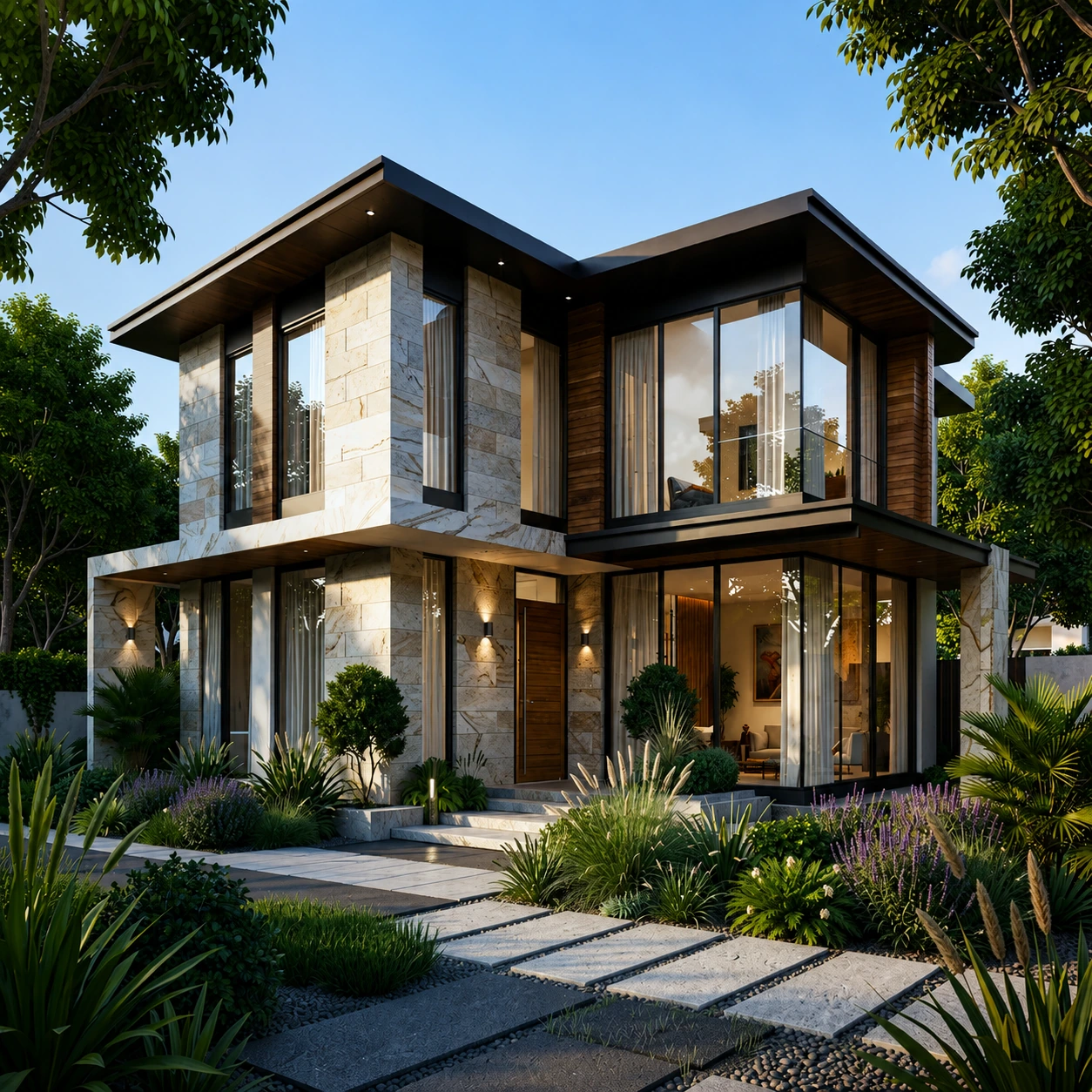 Contemporary residential architecture